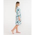 Халат женский Этель «Mint mood» рукав 3/4, размер 42-44, вафля 200 г/м², 100% хлопок - Фото 3