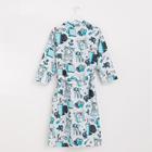 Халат женский Этель «Mint mood» рукав 3/4, размер 42-44, вафля 200 г/м², 100% хлопок - Фото 8