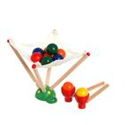 Деревянная игрушка «Вылови шарик», 7,5 × 9,5 × 16,5 см - фото 9266027