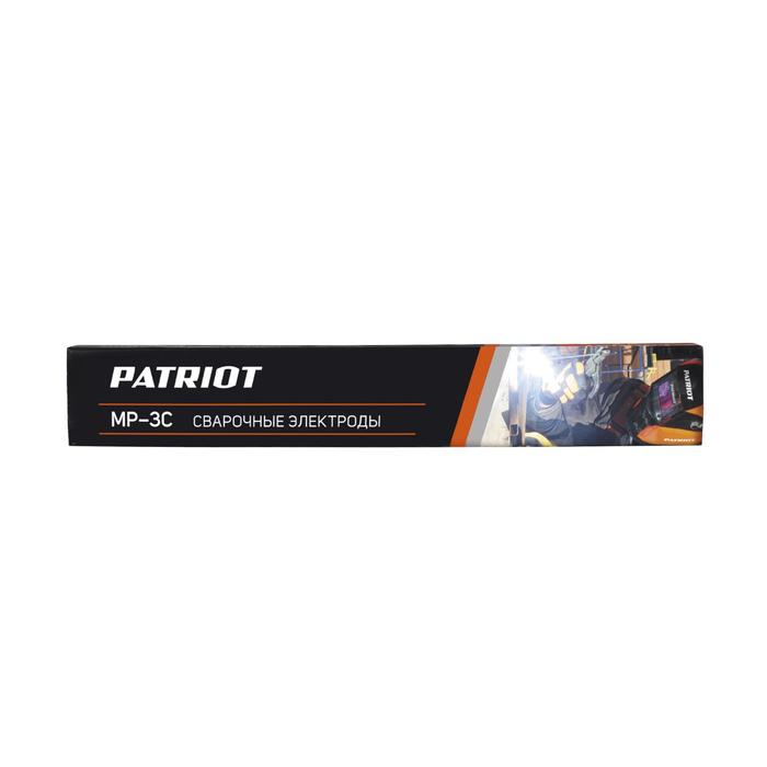 Электроды сварочные PATRIOT, марка МР-3С, d=3 мм, 350 мм, 1 кг
