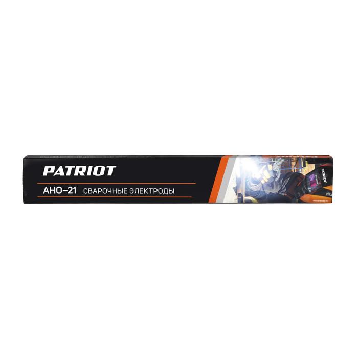 Электроды сварочные PATRIOT, марка АНО-21, d=2.5 мм, 350 мм, 1 кг