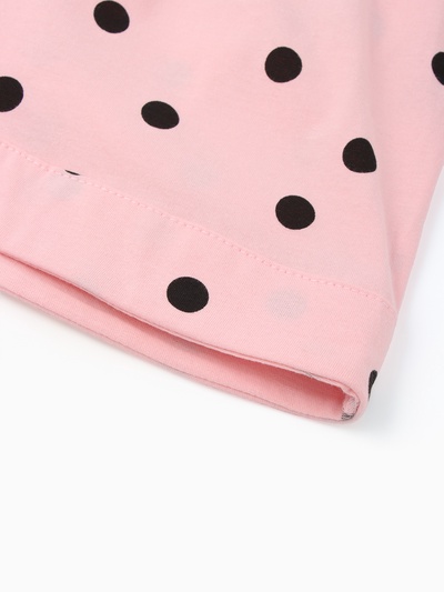 Пижама женская (рубашка, шорты) KAFTAN Cute, размер 52-54