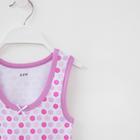 Майка для девочки, цвет белый, рост 104-110 см - Фото 2