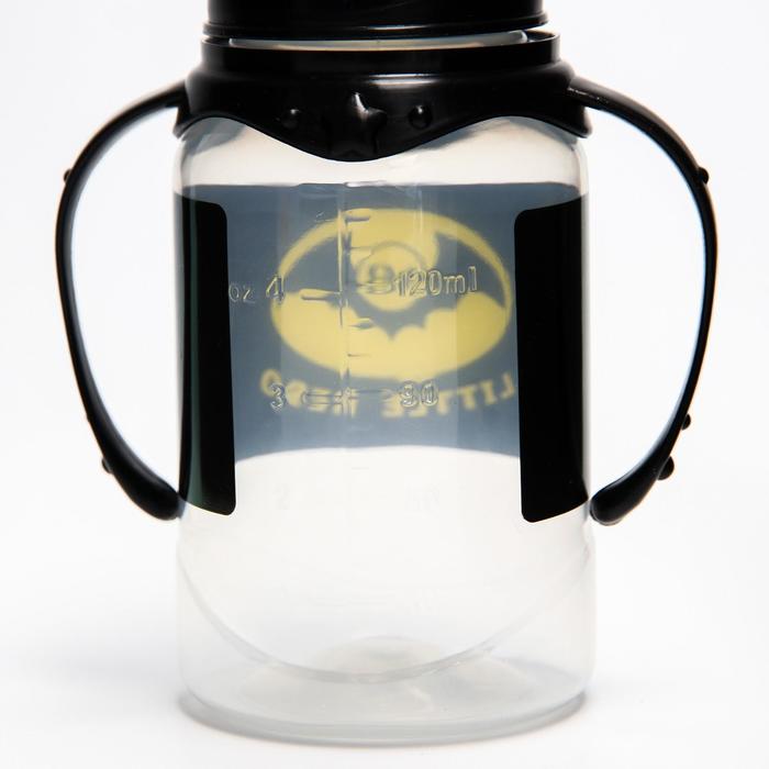 Бутылочка для кормления Little hero, классическое горло, от 0 мес, 150 мл., цилиндр, с ручками - фото 1898444111