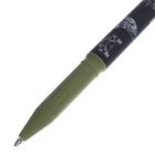 Ручка шариковая PrimeWrite "Чертежи.Танк", 0,7 мм, синие чернила на масляной основе - Фото 3