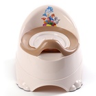 Детский горшок Бэйби-Комфорт, цвет молочный, наклейка МИКС - Фото 2