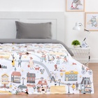 Покрывало 1.5-спальное «Этель» Fantasy town, 145×210 см, хлопок 100% - Фото 2