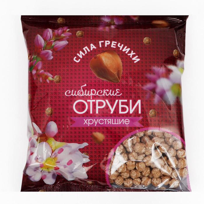 Сибирские отруби Сила гречихи, хрустящие, 100 г - Фото 1
