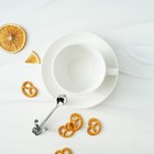 Ложка чайная Magistro «Котик», длина 11.5 см, нержавеющая сталь, серебристая - Фото 6