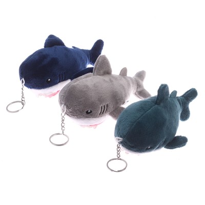 Мягкая игрушка «Акула», на брелоке, 15 см, цвет МИКС