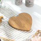 Менажница деревянная «Готовлю с любовью», 19×17.5 см - Фото 2