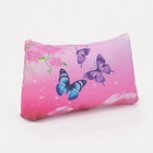 Косметичка на молнии, розовая - Фото 2