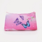 Косметичка на молнии, розовая - Фото 3