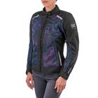 Куртка женская MOTEQ Destiny, текстиль, размер L, чёрная, фиолетовая - фото 295185949