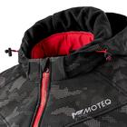 Куртка мужская MOTEQ Firefly, текстиль, размер M, черная - Фото 4