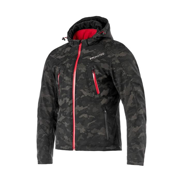 Куртка мужская MOTEQ Firefly, текстиль, размер XXXL, цвет черный