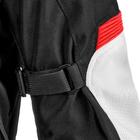Куртка мужская MOTEQ Spike, текстиль, размер S, черная, белая - Фото 3