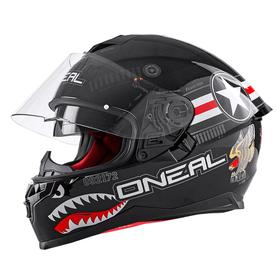 Шлем интеграл O’NEAL Challenger Wingman, глянец, цвет черный, размер XL