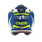 Шлем кроссовый O’NEAL 2Series SPYDE 2.0, размер S, синий, жёлтый - Фото 2
