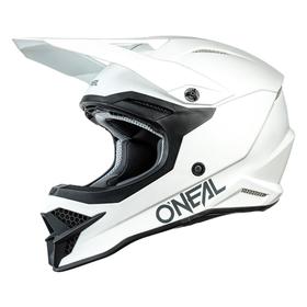 Шлем кроссовый O’NEAL 3Series SOLID цвет белый, размер M Ош