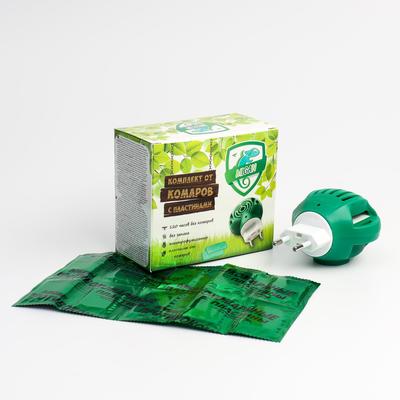 Комплект Migan, от комаров, фумигатор+пластины