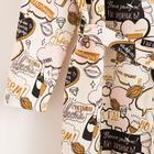 Халат женский удлинённый Этель «Девичник», размер 50-52, вафля 200 г/м², хлопок - Фото 7