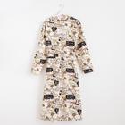 Халат женский удлинённый Этель «Девичник», размер 50-52, вафля 200 г/м², хлопок - Фото 8