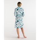Халат женский Этель «Mint mood» рукав 3/4, размер 50-52, вафля 200 г/м², 100% хлопок - Фото 4