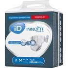 Подгузники для взрослых iD Innofit, размер M, 14 шт. - Фото 2