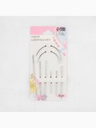 Иглы швейные, для кожи, 3.7-7.3 см, d=0.5-2 мм, набор 8 шт. - Фото 5