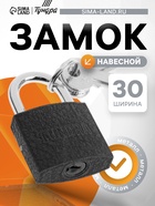 Замок навесной ТУНДРА 32 мм, 3 ключа, подвес - фото 809041240