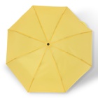 Зонт механический «Однотонный», 3 сложения, 8 спиц, R = 48 см, цвет МИКС - Фото 26