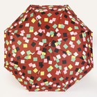 Зонт полуавтоматический, 3 сложения, 8 спиц, R = 48 см, цвет МИКС - Фото 9