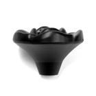 Ручка кнопка ТУНДРА Rose 01, черная 6074966