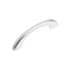 Ручка скоба ТУНДРА РС185, м/о 64 мм, цвет матовый хром - фото 804507356