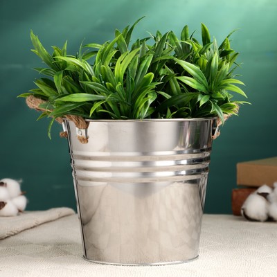 Кашпо «Ведёрко Элла», 15×11.5×14 см