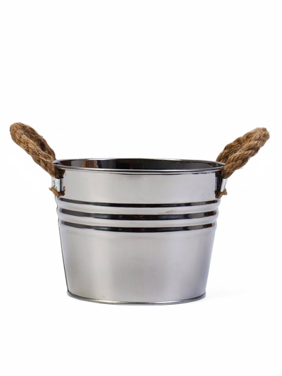 Кашпо «Ведёрко Элла», 15×11×11 см