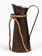 Декоративное кашпо для цветов «Кувшин Ноель», 8×20 см, металл, МИКС - Фото 2