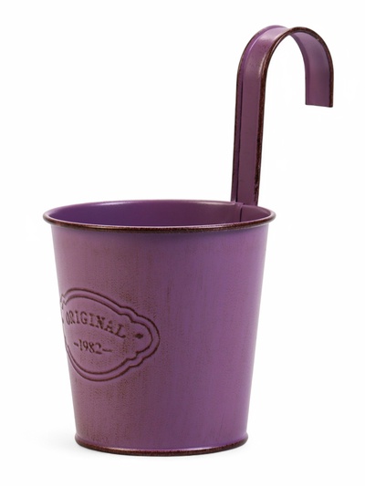 Кашпо подвесное «Ведёрко Улла», 600 мл, металл, МИКС