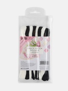 Нитки мулине, 8±1 м, 8 шт., белые, чёрные - Фото 4