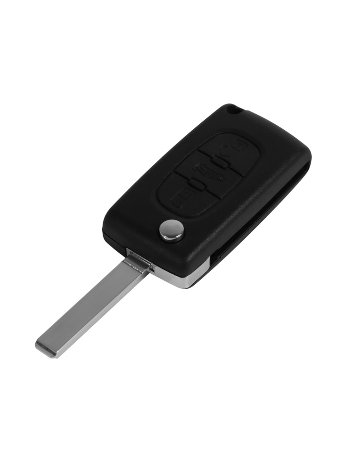 Корпус ключа, откидной, Peugeot / Citroen - Фото 1