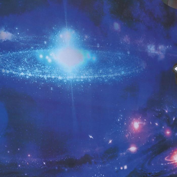 наклейка 3д интерьерная космос 90*50см. наклейка 3д космос 90*50см 6033128. нейтральный фон космос. потолочные панели космос. наклейка интерьерная "космос".