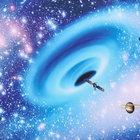 Интерьерная наклейка 3Д TAKE IT EASY «Космос затягивает», 90×60 см - Фото 3