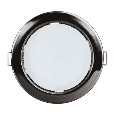 Светильник потолочный Navigator NGX-R1-005, GX53, 13 Вт, 4000 K, IP20, точечный, чёрный хром