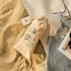Полотенце пляжное Этель «Девушка» 96х146 см, 100% хлопок - Фото 4