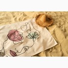 Полотенце пляжное Этель «Девушка» 96х146 см, 100% хлопок - Фото 2