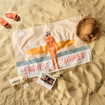 Полотенце пляжное Этель Endless summer 96х146 см, 100% хлопок