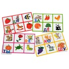 Пластиковое лото для малышей. Слоги. Учимся читать! - фото 24685375