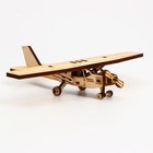Деревянный конструктор. Cборная модель «Спортивный самолёт» 18 деталей - Фото 2