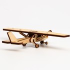Деревянный конструктор. Сборная модель «Спортивный самолёт» 18 деталей - Фото 3